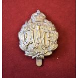 Queen Mary's Army Auxiliary Corps Women's Services Officers Cap Badge (Gilding-metal), slider