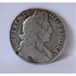 1697 William III Halfcrown, NONO, good fine, rev date weakly struck S 3487