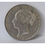 1875 Victoria Halfcrown S 3889, Very Fine