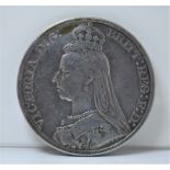 Great Britain 1889 Victoria Jubilee Crown, fine, S 3921