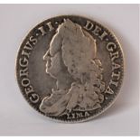 1746 'LIMA' George III Halfcrown, NONO, Old bust, VF S 3695A