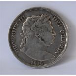 1816 George III Bull Head Halfcrown G Fine/NVF