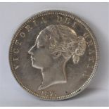 1877 Victoria Halfcrown, EF, S 3889