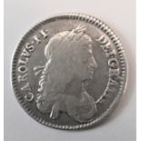 1663 XV Charles II Crown, C'S in Angles S 3361, N Fine/Fine