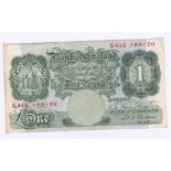Great Britain - 1955 Sig: O'Brien Replacement £1, B274, Fine