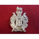 The King's Own Scottish Borderers Victorian Glengarry Badge (White-metal), two lugs. K&K: 626