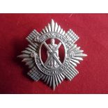 4th The Royal Scots Regiment (Edinburgh) Volunteer Battalion WWI Glengarry Badge (White-metal),