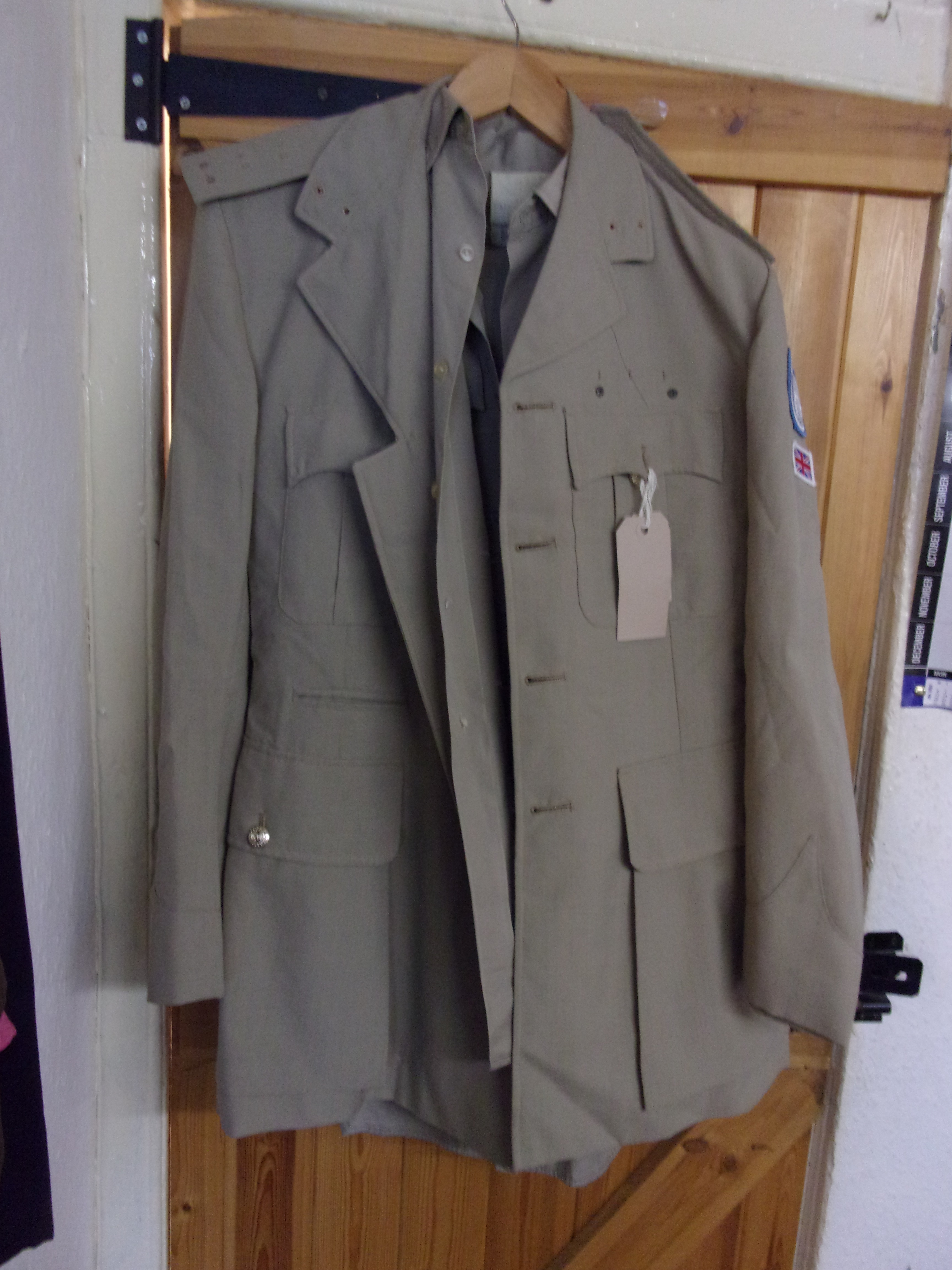 British Royal Marine Tropical Dress Uniform Jacket and Shirt