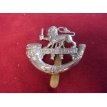 Hereford Light Infantry EIIR Cap Badge (White-metal), slider and made J.R. Gaunt. K&K: 2394