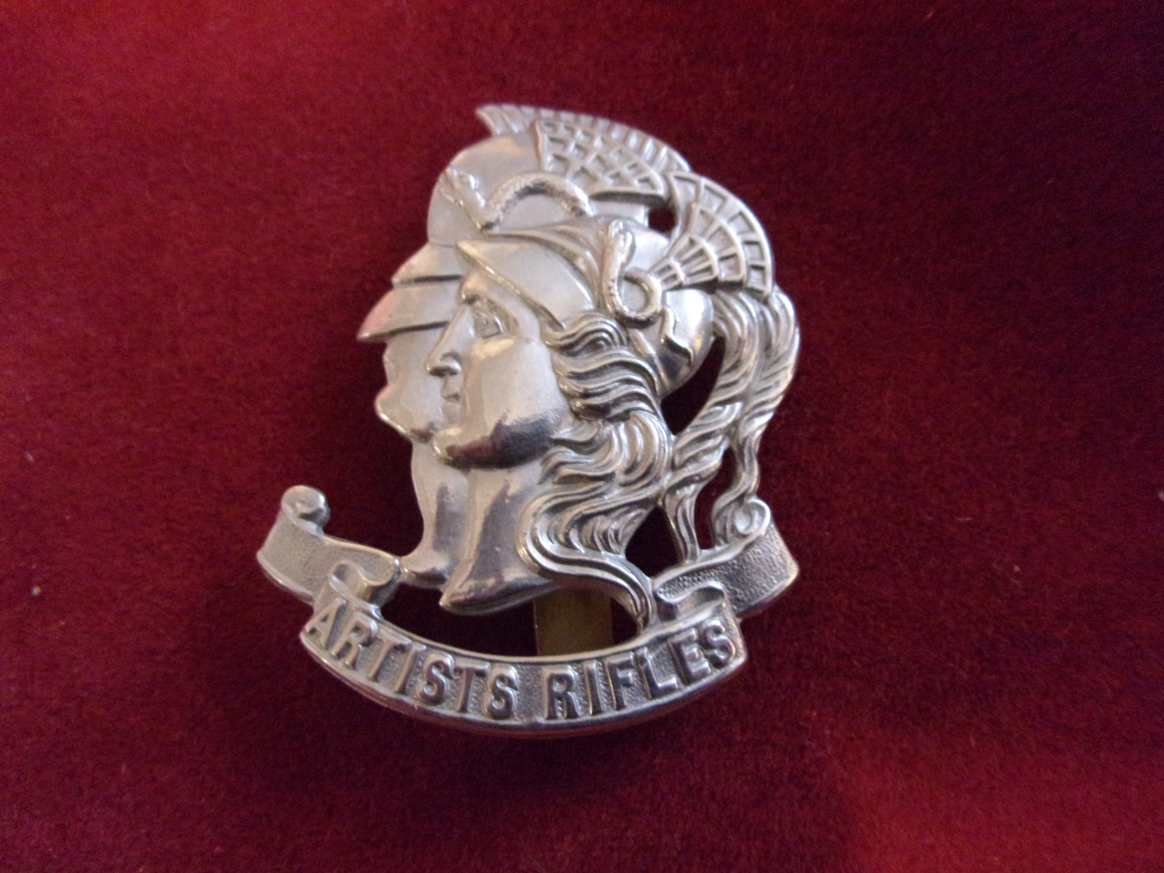 21st London Division Artist Rifles WWI (White-metal, slider)