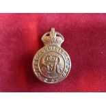 14th County of London Battalion (London Scottish Regiment) WWI Other Ranks Cap Badge (Silver-