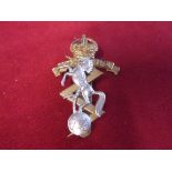 Royal Electrical and Mechanical Engineers Cap Badge (Bi-metal), slider and made Buttons Ltd,