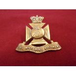 The Duke of Edinburgh's (Wiltshire Regiment) 4th Battalion WWI Officers Cap Badge (Blackened-brass),