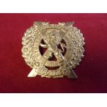 14th County of London Battalion (London Scottish) WWI Economy Glengarry Badge (Brass), two