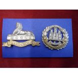 Lincoln + Northamptonshire - Cap badges (2)