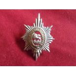 Worcestershire Regiment WWII Cap Badge (Bi-metal), slider. K&K: