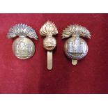 Inniskilling Fusiliers - three cap badges (3)