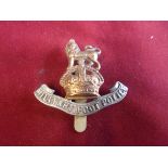 Corps of Military Police (Military Foot Police) Other Ranks Forage Cap Badge (Bi-metal), slider. K&