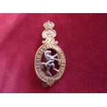 Army Remount Service WWI Cap Badge (Bi-metal. Slider)