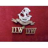 Duke of Wellington's (West Ridings) Regiment - Cap Badges and shoulder titles (1066)