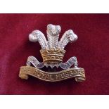 Royal Hussars (Prince of Wales's Own) Other Ranks Cap Badge (Bi-metal, slider)