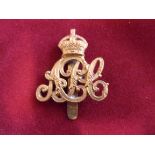 Army Pay Corps Pre-WWI Pattern Cap Badge (Brass, slider) An attractive badge.