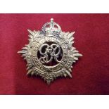 RASC KGVI Officers cap badge