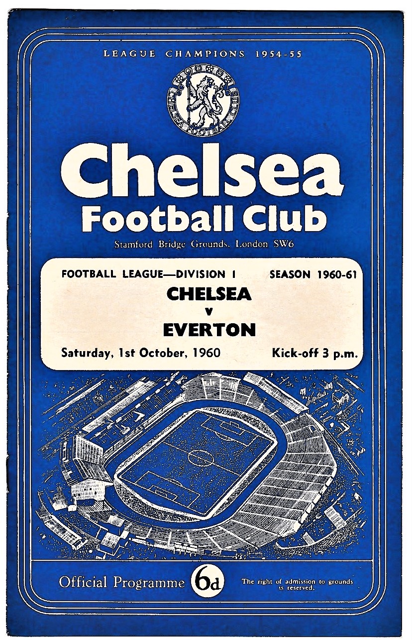 Chelsea v Everton 1960 October 1st League