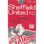 Sheffield United v Chelsea 1968 May 11th League