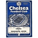 Chelsea v Manchester United 1961 August 30th League