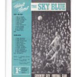 Coventry City v Chelsea 1968 February 10th League