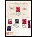 Hungary 1938 - 900th death anniversary of St Stephen - scarce min sheet - issued for the Eucharistic