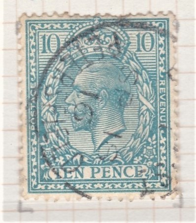 Great Britain 1930-Royal Cypher (Simple) 10d Bright Turquoise Blue, SG394 spec N31(1) very fine