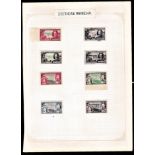 Southern Rhodesia - 1931-1943 Collection on album pages, M.H./used. Nice Lot.