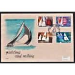 Great Britain (FDC's) 1975 (June 11) - Sailing FDC Royal Dorset Yacht Club, H/S A/L BFDC3