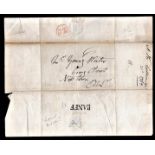 Somerset 1794 EL Bridge/Water to Wellington m/s '3' rate, and'oc2' letter signed ny Henry Tipp