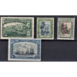 Jamaica 1921-1929 - Definitives SG96-97-100-101 m/m