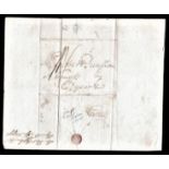 Scotland 1796 EL Elgin to Dysart with circular Elgin & m/s rate***