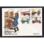 Great Britain - 1974 (24 Apr) Fire Service Bristol special hand stamp First Day of Issue l/a.