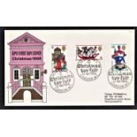 Great Britain FDC's 1968(Nov 25)-Christmas FDC, Selfridges Christmas Toy Fair H/S