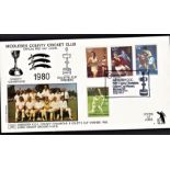 Great Britain 1980(10/10)-Sporting Anniversaries set on Official Havering FDC with Middlesex