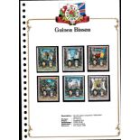 Guinea-Bissau 1981 Royal Wedding Set of 6 overprinted ‘AMOSTRA’ (specimen)-Guinea-Bissau 1981