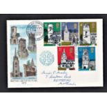 Great Britain (FDC's) 1972 (June 21) Village Church's FDC, Earl Barton AD970 H/S scarce, BFDC (4)