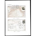 Norfolk 1908 - Great Yarmouth (PC's (2) posted at the Camp Yarmouth (Ju 28 and 29/08) stamps