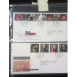 Great Britain 1990's-First Day Covers, good lot, A/T,(80) in an album