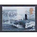 Great Britain 2001-Submarines Self Adhesive, (SG2207) perf 15./-14 mint scarce cat £40