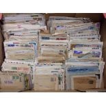Postal History - A large world wide range from a postal history estate Many Censors, Animals, USA,