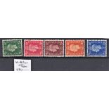 Great Britain 1937-47 KGVI 1/2-2.1/2d Watermark sideways - fine used SG £90