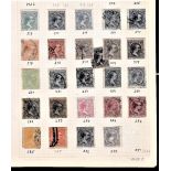 Spain 1889-1930- mint and used definitive and commemoratives (96) in total on four album pages,