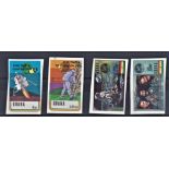 Ghana 1970 Moon Landing 'Imperf' overprinted 'Philympia London 1970' SG 573/6. U.M. Only 900 sets